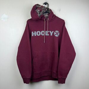 Burgundy Hooey Hoodie Size XL